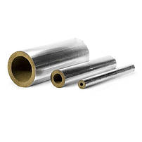 Базальтова шкаралупа, циліндри базальтові з фольгою товщиною 80 мм