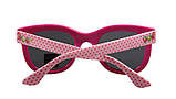 Дитячі сонцезахисні окуляри SPK Shopkins для дівчаток фіолетові смужка, фото 4