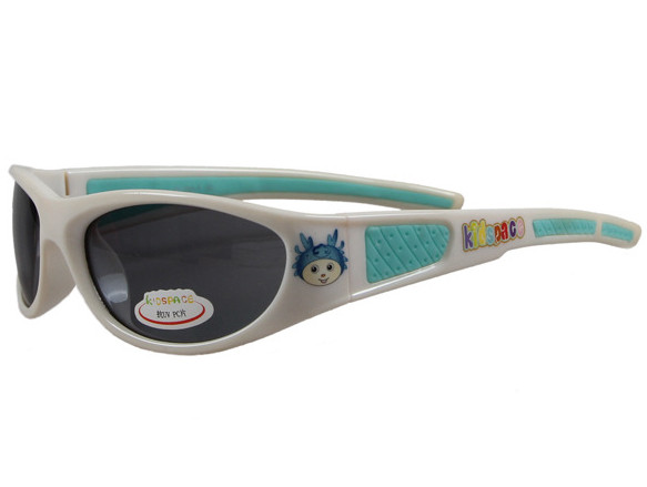 Дитячі спортивні сонцезахисні окуляри Kidspace м'які білі