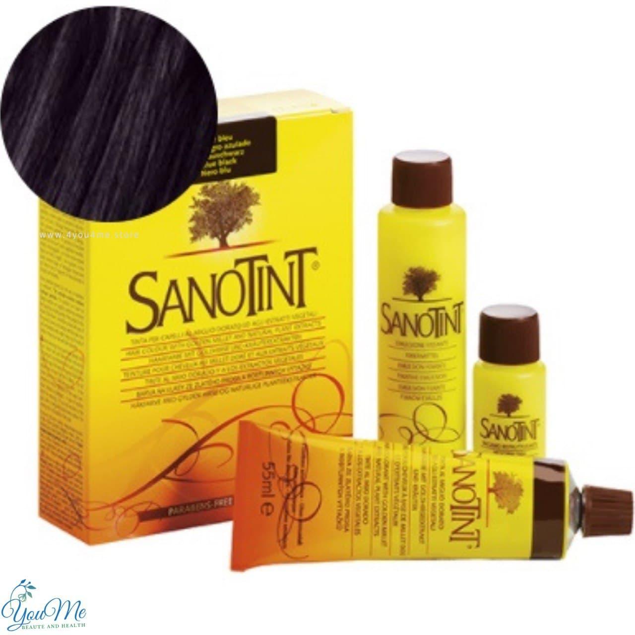 Sanotint Classic Фарба для волосся No 17 «Чорно-синій» Санотинт Вівасан Швейцарія 125 мл