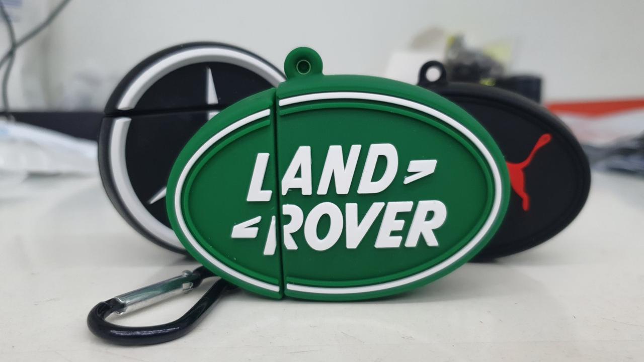 Протиударний чохол - Airpods Apple. Зелений. Land Rover