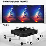 Смарт-ТВ-приставка TX3 mini Plus 4gb/32gb SmartTV Андроїд 11 Android TV box + пульт Air Mouse G20, фото 9