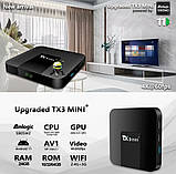Смарт-ТВ-приставка TX3 mini Plus 4gb/32gb SmartTV Андроїд 11 Android TV box + пульт Air Mouse G20, фото 7