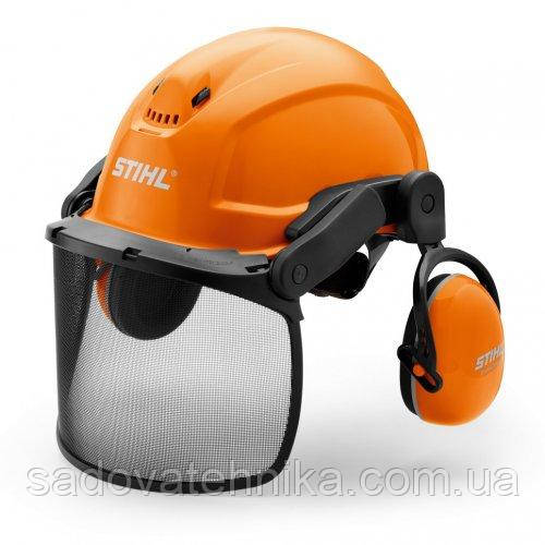 Захисний шолом із сіткою та навушниками Stihl Dynamic X-ERGO