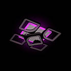 Світлодіодна LED люстра 85 Вт з підсвічуванням і регулюванням яскравості LS-6654-4-1S, фото 2