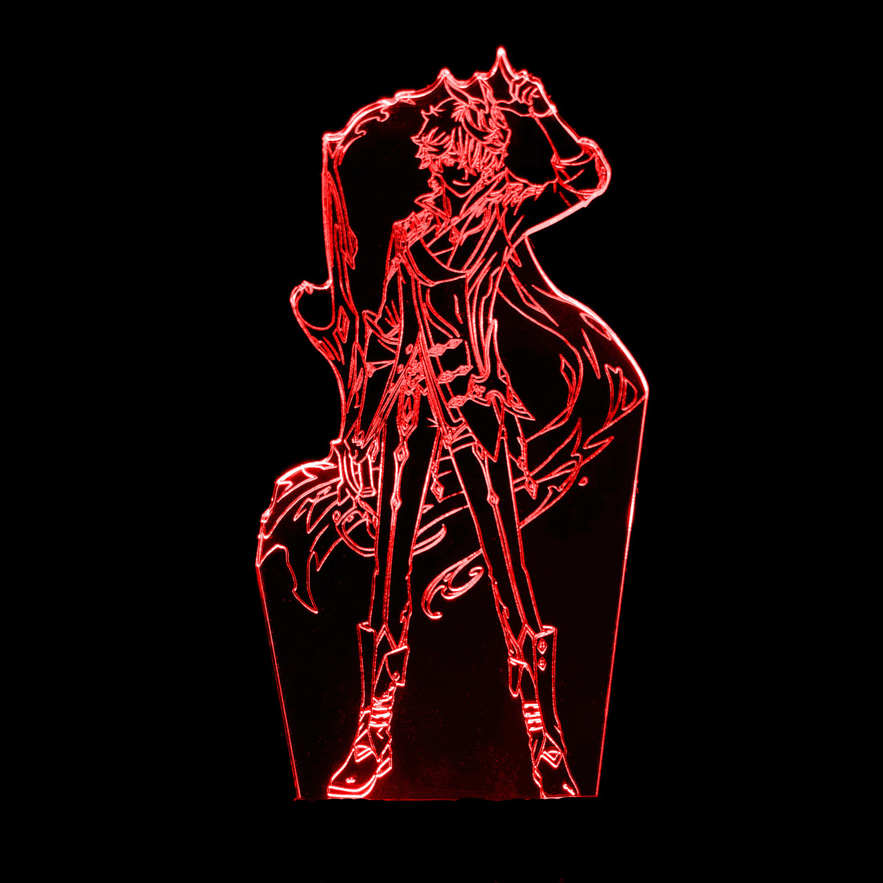 Акриловий світильник-нічник Чайльд Тарталья червоний tty-n001201