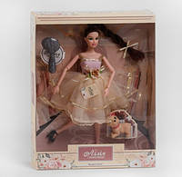Кукла Лилия Принцесса стиля ТК - 10467 с питомцами и аксессуарами, ручки и ножки сгибаются