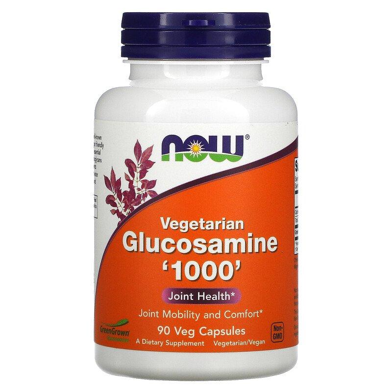 Vegetarian Glucosamine 1000 Now Foods 90 капсул
