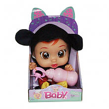 Лялька для дівчаток CRB 3360 з пляшкою і соскою (Чорно-Червоний)