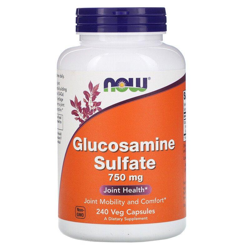 Glucosamine Sulfate 750 мг Now Foods 240 капсул