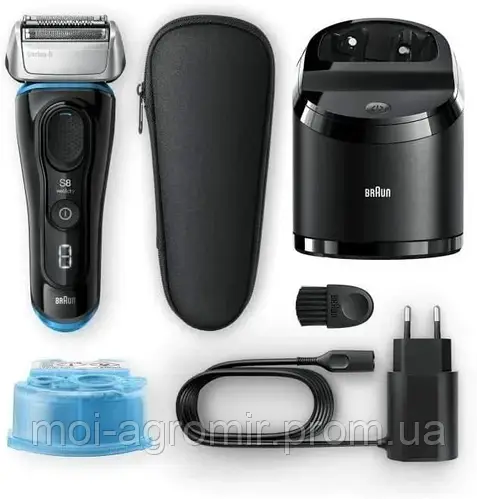 Электробритва Braun Series 8 8365cc для влажного и сухого бритья со ...