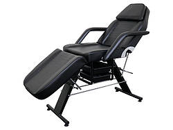Косметологічна кушетка мод. 202, ЧОРНА, АКЦІЯ -15%