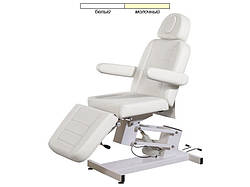 Косметологічна кушетка модель 3705 (1 мотор), БІЛА