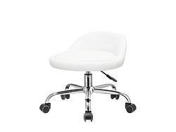 Стілець для лікаря, асісстента, майстри модель 348, БІЛИЙ