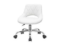 Стілець зі спинкою для лікаря, асісстента, майстри модель 355, БІЛИЙ, АКЦІЯ -15%