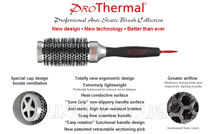 Брашинг Olivia Garden Pro Thermal Диаметр 25 Мм — Купить Недорого на ...