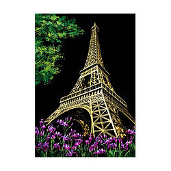 Скретч-картина YUELU M1-А05 Paris Париж рисование царапинами набор для творчества