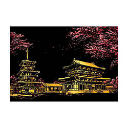 Скретч-картина YUELU M1-А07Japan Япония рисование царапинами