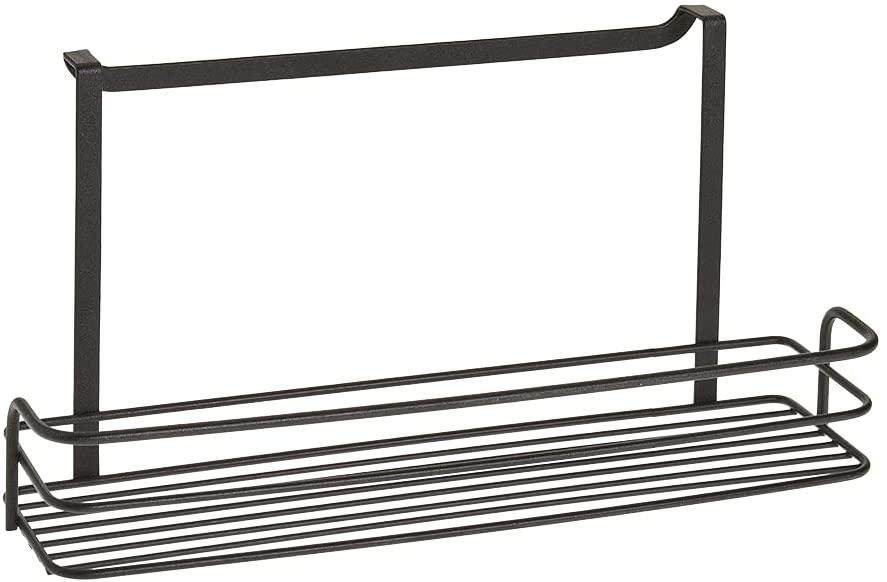 Підлогова полиця METALTEX 34х11х17 см чорне покриття Touch-Therm ORIGIN LAVA (401103)