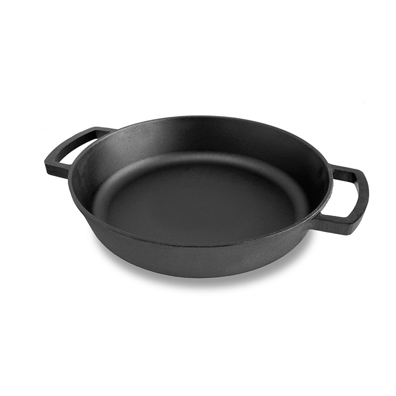 Сковорода чавунна BRIZOLL Monolith 340х70 мм (M3470U), фото 1