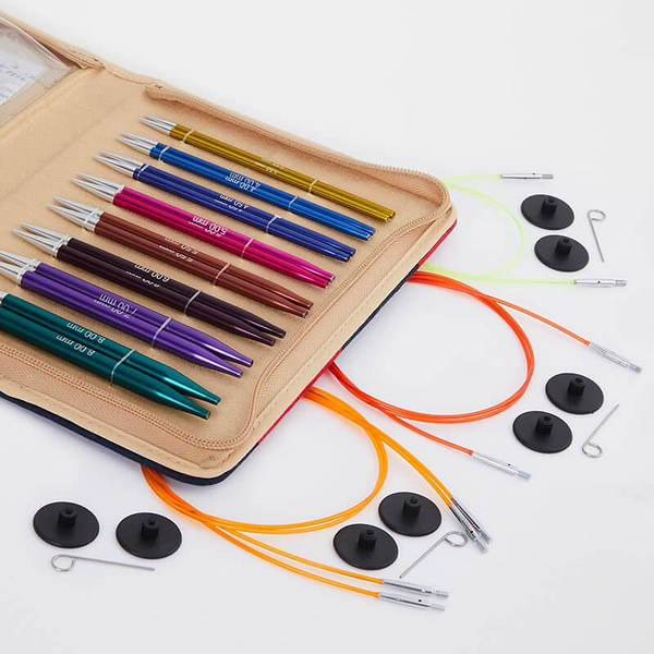 Набор съемных спиц Deluxe Zing KnitPro: продажа, цена в Киеве. Спицы, крючки и аксессуары для вязания от Набор съемных спиц Deluxe Zing KnitPro: продажа, цена в Киеве. Спицы, крючки и аксессуары для вязания от