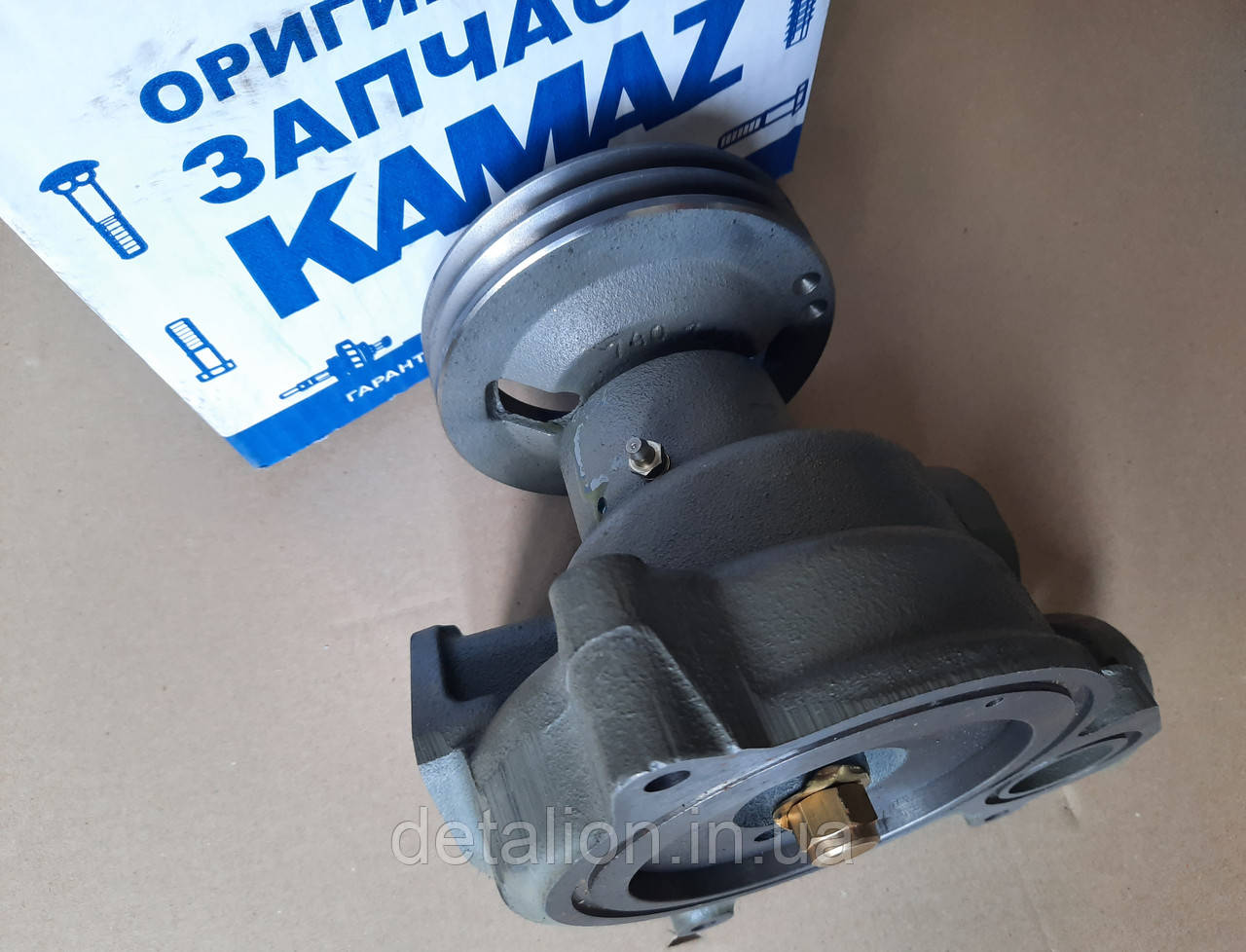Насос водяний КАМАЗ (завод) 740.1307010-02, фото 1