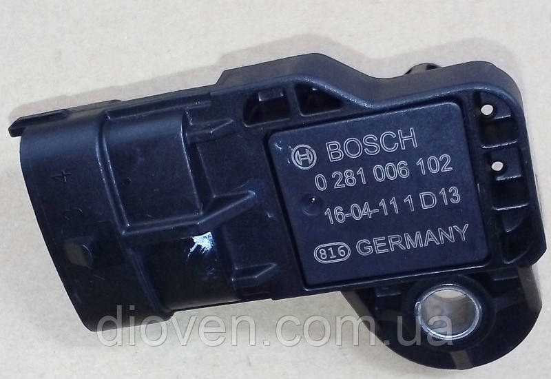 Датчик тиску наддувного повітря турбіни ЯМЗ-650 (BOSCH) (Арт. 0281006102)
