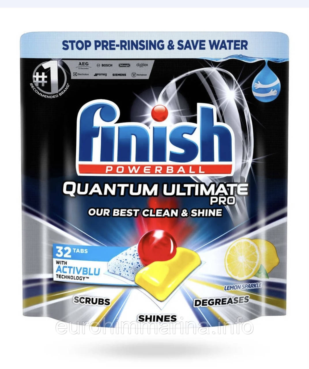 Купить Таблетки finish quantum ultimate 32 шт Финиш квантум ультимейт ...