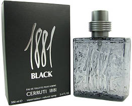 Cerruti — 1881 Black (2006) — Туалетна вода 100 мл — Вінтаж, старий дизайн, стара формула аромату 2006 року