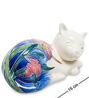 Статуэтка фарфоровая Кошка 15*7,5*7,5 см. Pavone 6001859