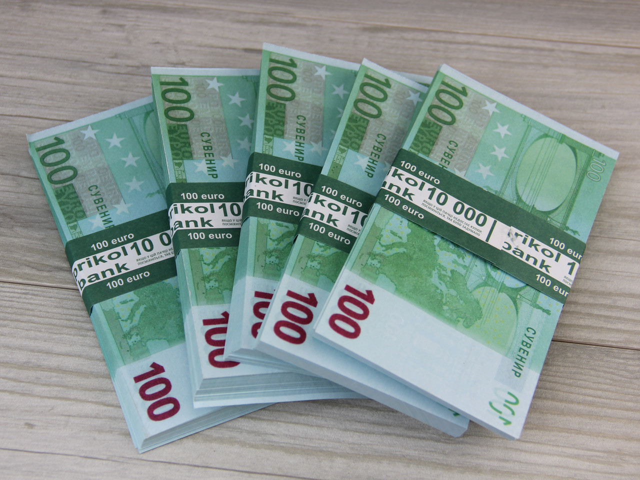 Сувенирные деньги 100 Евро 80шт - фото 3 - id-p1554795567