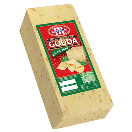 Купить Сыр Гауда с приправами Mlekovita Gouda, цена 290.50 ₴ — Prom.ua ...