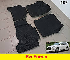 3D килимки EvaForma на Lexus GX 460 '13-23, 3D килимки EVA