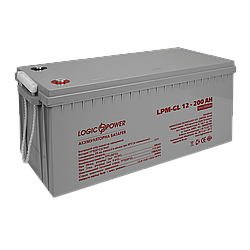 Гелевий акумулятор LogicPower LPM-GL 12-200 AH