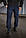 Костюм Мужской синий - черный осенний Intruder Softshell Light Куртка мужская весенняя + штаны демисезонные, фото 3
