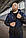 Костюм Мужской синий - черный осенний Intruder Softshell Light Куртка мужская весенняя + штаны демисезонные, фото 10