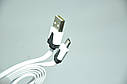 Кабель USB - micro USB 100 см White, фото 4