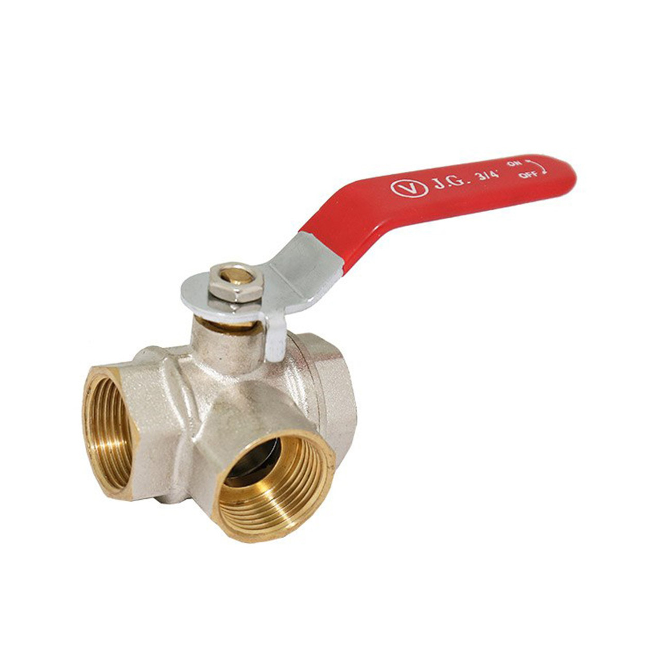 Кран кульовий триходовий 3/4 Valve JG