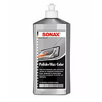 Кольорова поліроль з воском SONAX Polish & Wax Color NanoPro сріблястий 250 мл (296341)