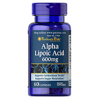 Alpha Lipoic Acid 600 мг Puritan's Pride (60 капсул)