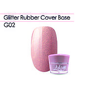 Glitter Rubber Cover Base G02 5 мл