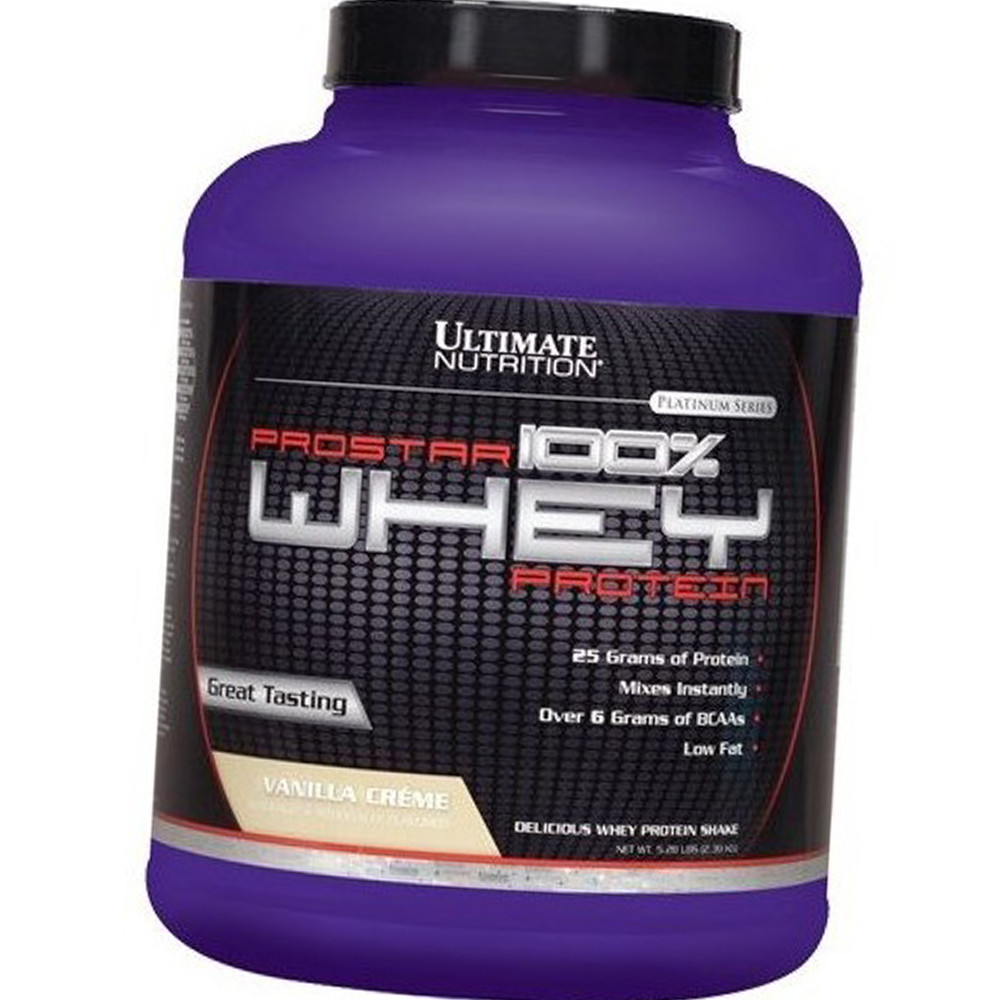 Ізолят сироваткового протеїну (білка) Ultimate Prostar Whey 100% 2.39 кг