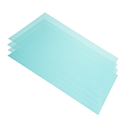 Антибактеріальні килимки для холодильника 4 шт., блакитний