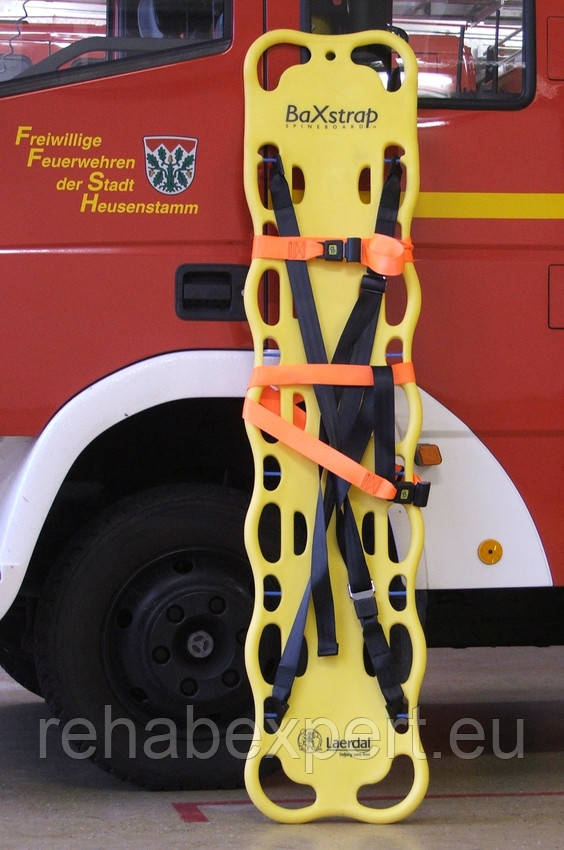 Спінальний щит для перенесення травмованих пацієнтів Laerdal BAXSTRAP Spineboard Emergency