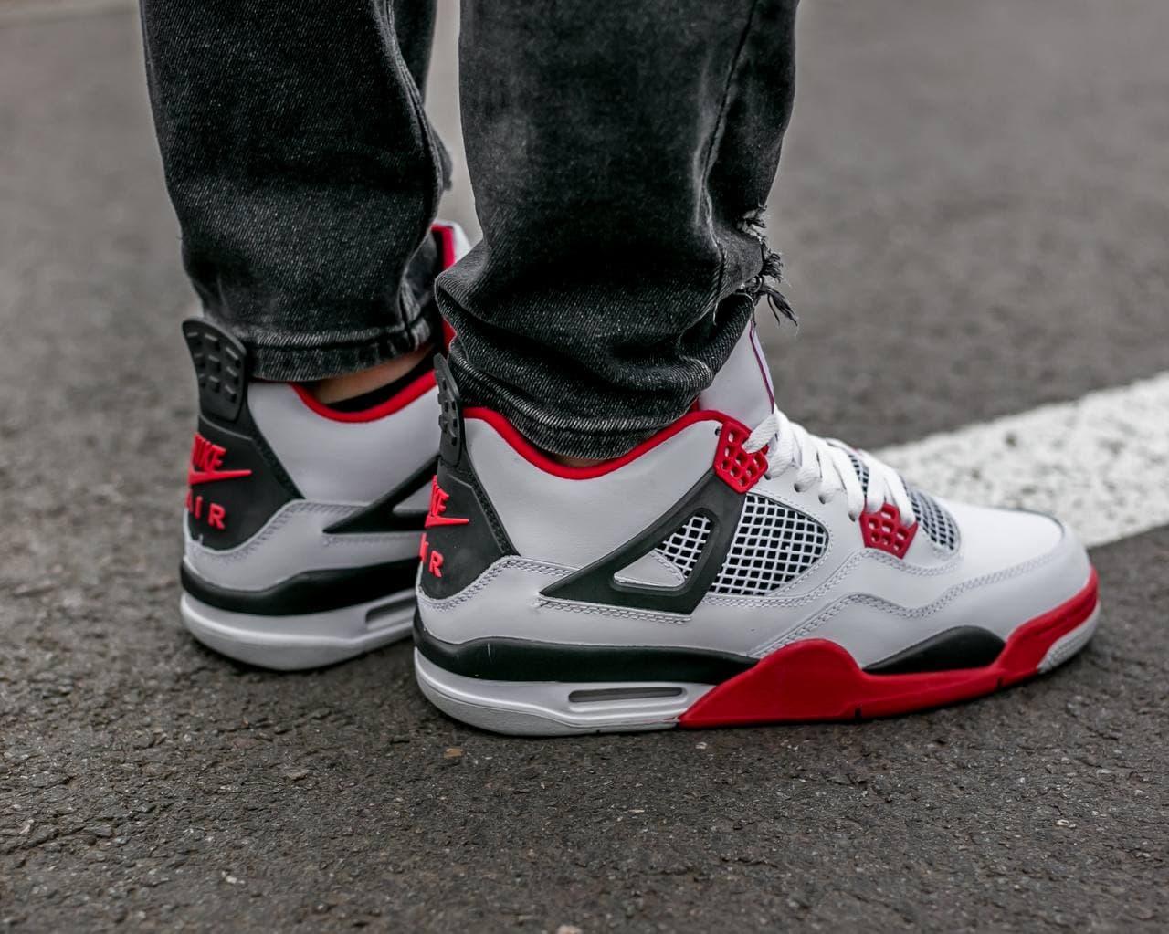 jordan 4 fire red 42