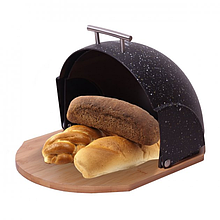 Хлібниця Чорна Kamille KM-1106