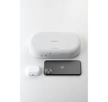 Стерилізатор ультрафіолетовий Momax UV-Box Sanitizer White (QU2W), фото 2