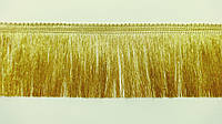 Бахрома люрекс 7,7 см светлое золото