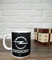 Кружка "OPEL INSIGNIA". Чашка автомобилисту.