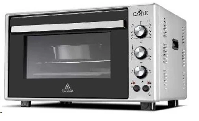 Електродуховка Castle CPE-50G 50 л Grey, фото 1